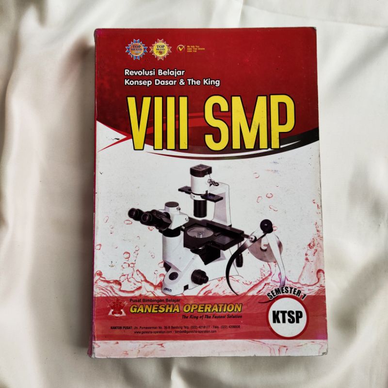 Buku Koding 8 SMP semester 1 bimbel Ganesha Operation (go)