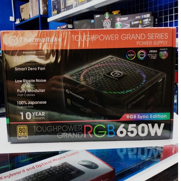 PSU Thermaltake Toughpower Grand RGB 650 Watt 80+ Gold