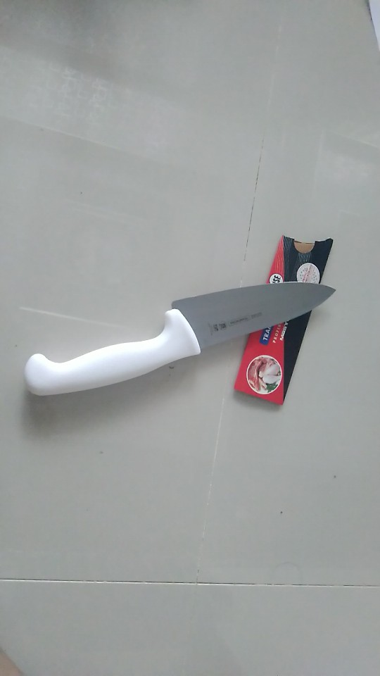 Pisau Dapur 6 Inchi Tramontina Chef Knife 24609/086 Putih Original Brazil Tajam