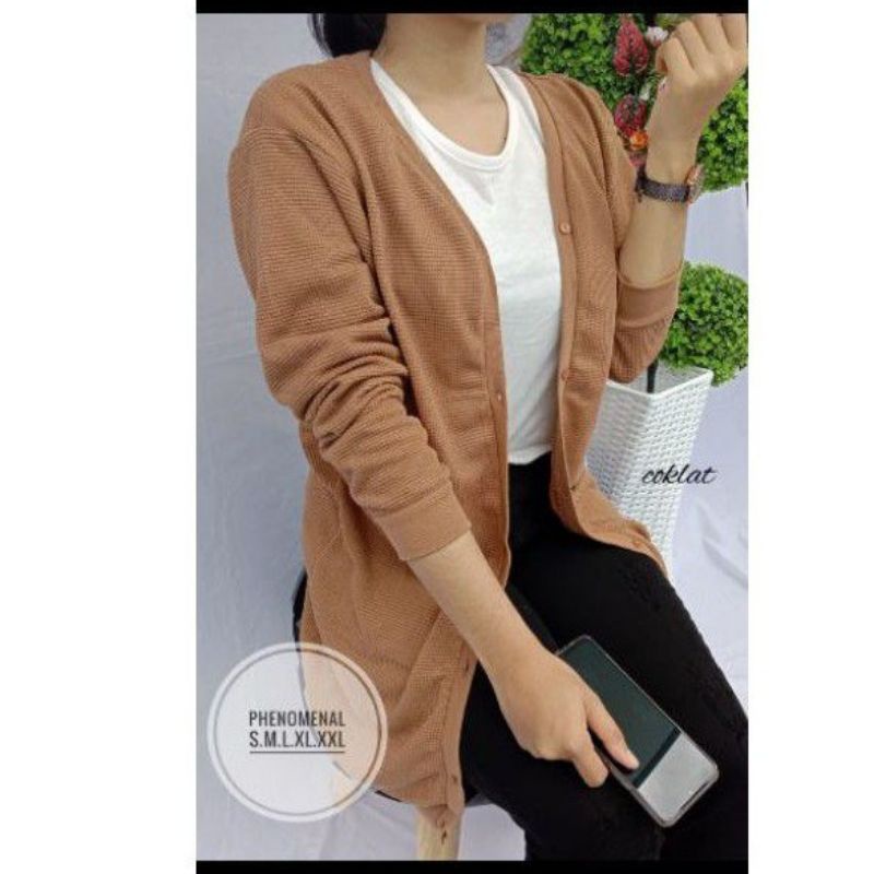 OUTER LONG CARDIGAN PHENOMENAL TERMURAH