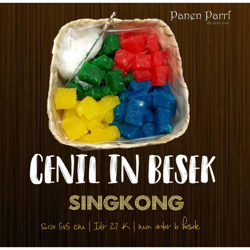 

Cenil Singkong in Besek