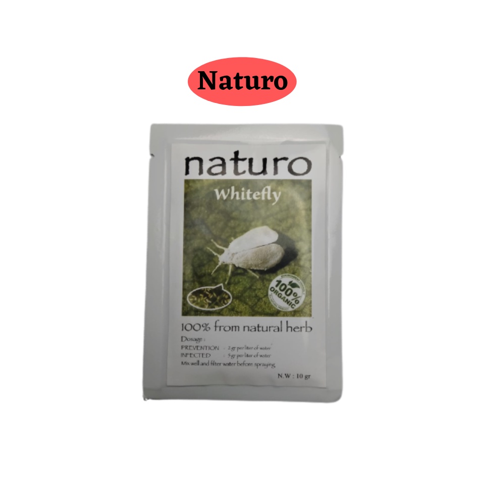 BOOMBER NATURO Whitefly DT DR Pembasmi Kutu Kebul Bemisia Tabaci Kutu Putih Pestisida Nabati Insectisida Organik Natural Herb BOMBER NATURO pembasmi kutu putih kebul loncat Tungau Kepinding Tanah