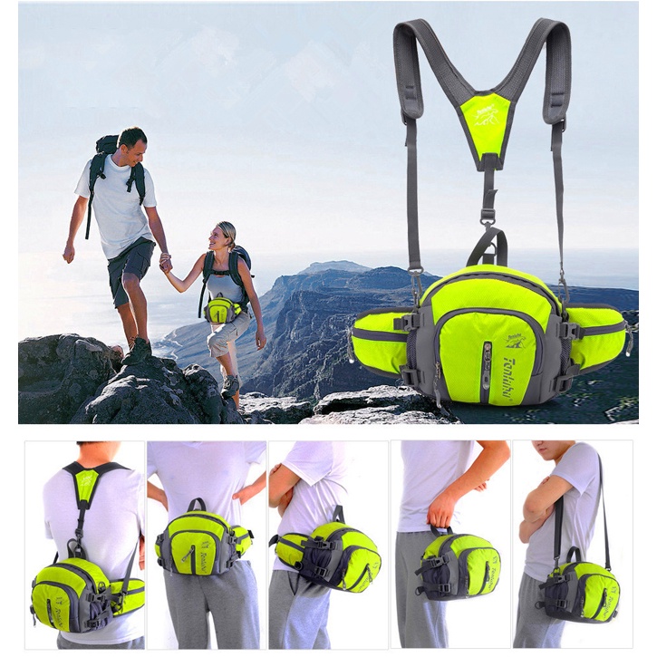 Tas Pinggang Model Bladder tas kecil pria tas pinggang sport pingang slempang tas kecil untuk hp sli