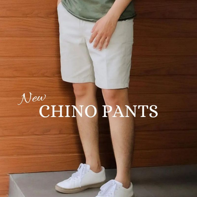 Chinos Pendek Pria Premium