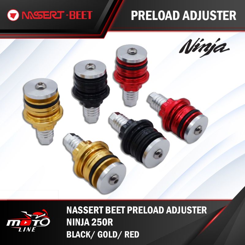 Preload Adjuster Nassert Beet New Ninja 250 FI