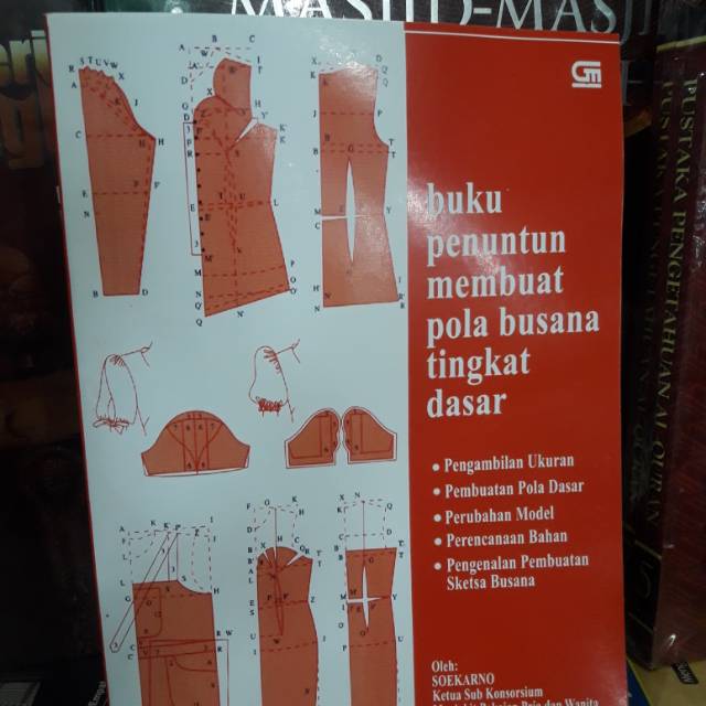 Jual Buku Penuntun Membuat Pola Busana Tingkat Dasar | Shopee Indonesia