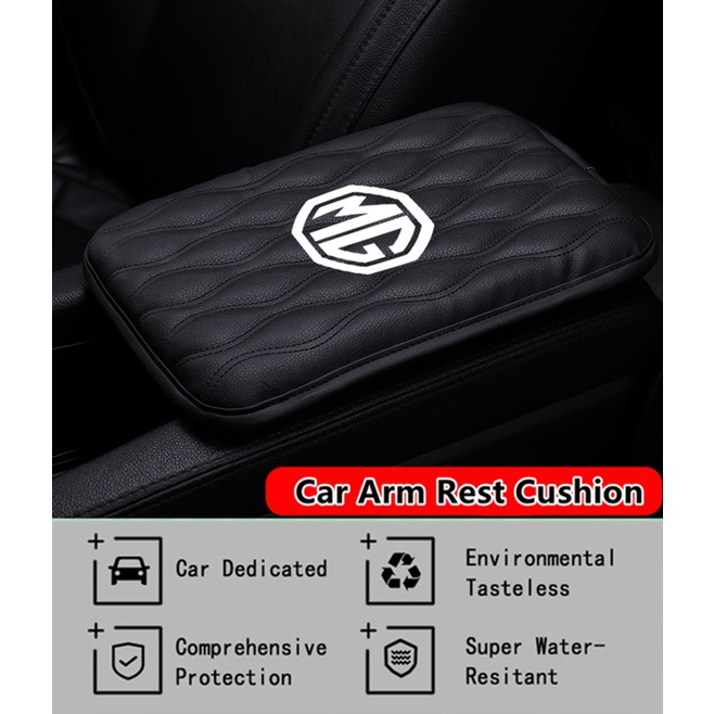 Bantalan Sandaran Tangan Mobil Universal Bahan Kulit Untuk MG HS ZS