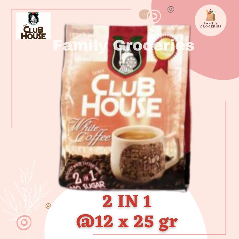 

Shake Club House 2 in 1 White Coffee Malaysia (Tanpa Gula)