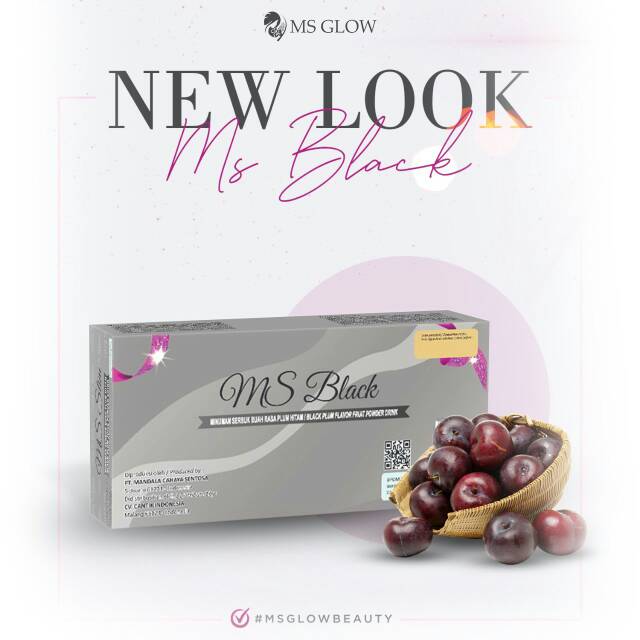 

MS BLACK BY MSGLOW AMPUH MENURUNKAN LEMAK