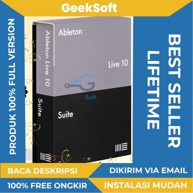 [FULL VERSION] Ableton Live 10 Mac Music Software - GARANSI AKTIVASI