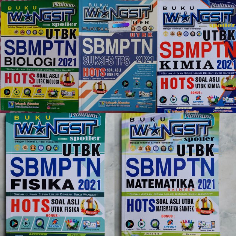 Preloved Buku Wangsit Platinum Saintek UTBK 2021 Original