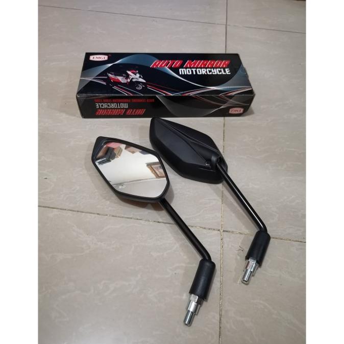 KACA SPION NMAX 155 AEROX 155 INCLUDE SAMBUNGAN KACA CEMBUNG ORIGINAL