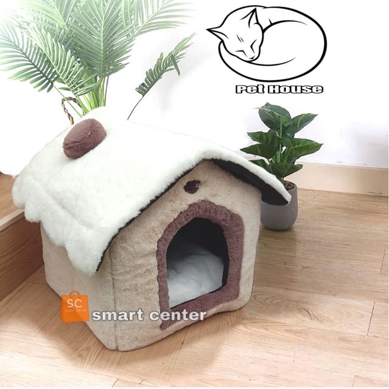 Rumah Kucing / Kandang Kucing / Tempat Tidur Kucing / Pet House Anjing /PDP