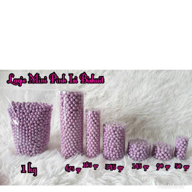 

Lagie faby pink isi biscuit