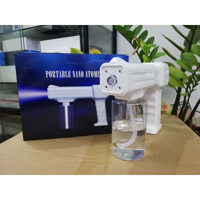 NON COD [READY LANGSUNG KIRIM] Fogging Machine Wireless Disinfection Blue Light Nano Spray Sprayer