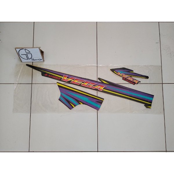 Striping Yamaha vega lama 2000 2001 2002 Hitam