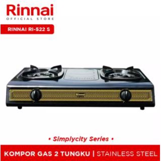 Kompor RINNAI RI 522 S / RI 522S ceflon