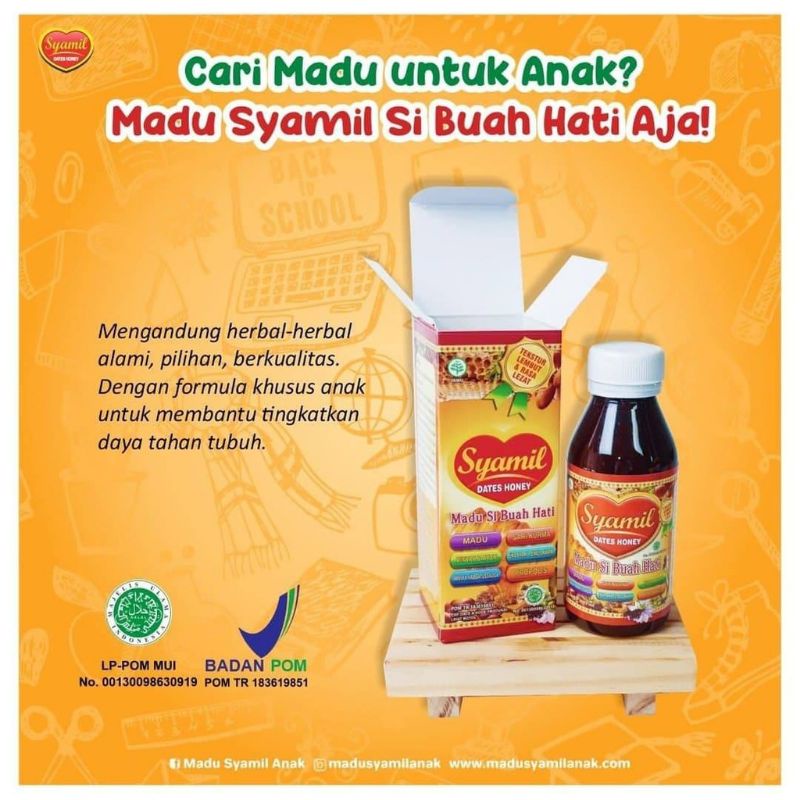 

Madu Syamil Anak Dates Honey | Madu lengkap si buah hati