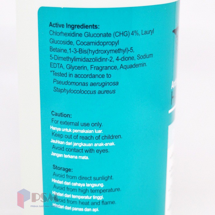 Paket GP Care Hand Wash Scrub 4% Chlorhexidine 500ml + Bracket ABS