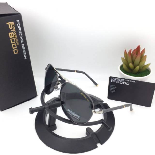 Kaca Mata Gaya Fashion Pria Porsche Design Polarized Full Set