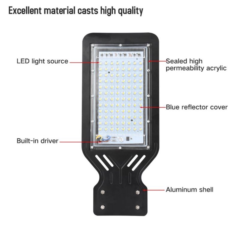 Lampu Jalan Led 50W Lampu Outdoor Street Light Slim