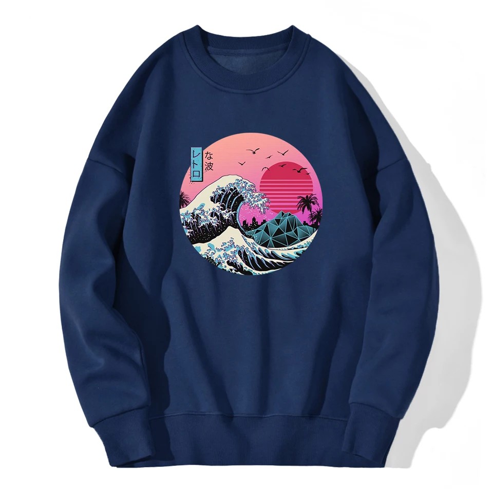 SWEATER UNISEX OYATSUKI XFLEECE TEBAL TERBARU,