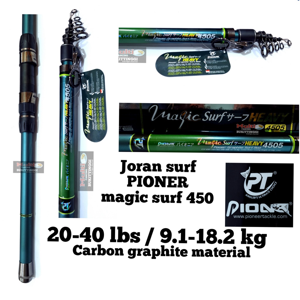 joran pasiran pioner sea hornet / pioner magic surf