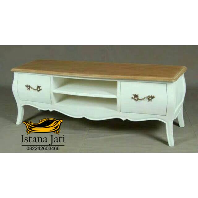 Bufet tv minimalis duco/meja tv minimalis duco/kursi sofa tamu minimalis/figura kaca ukir silver