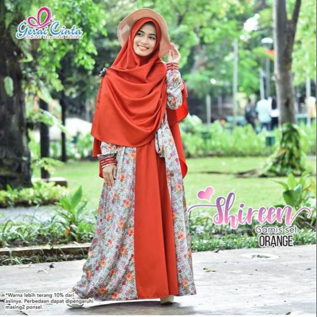 Shireen set gerai cinta (gold)