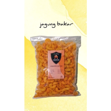 

Snack ringan makaroni jagung bakar