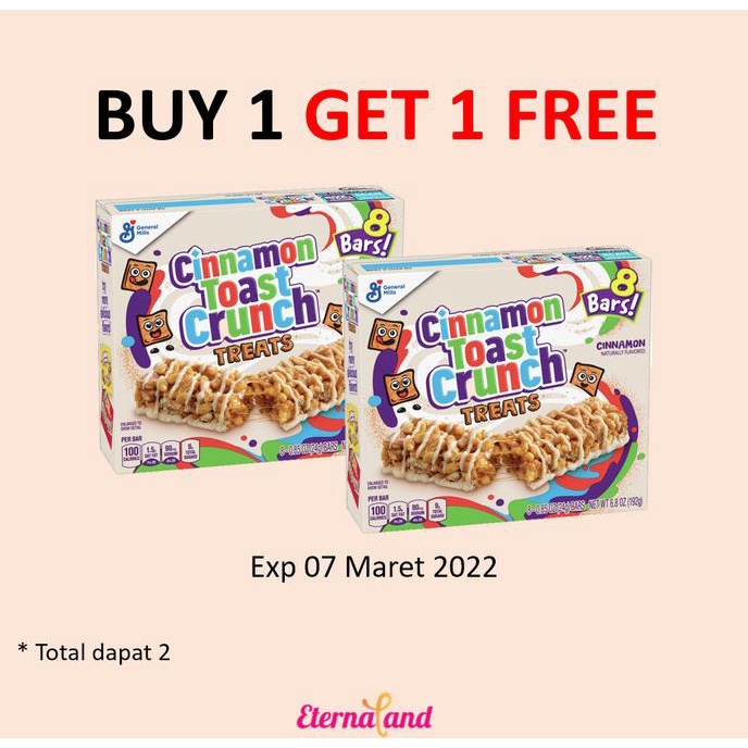 

Cinnamon Toast Crunch Treats Bar - Non Halal