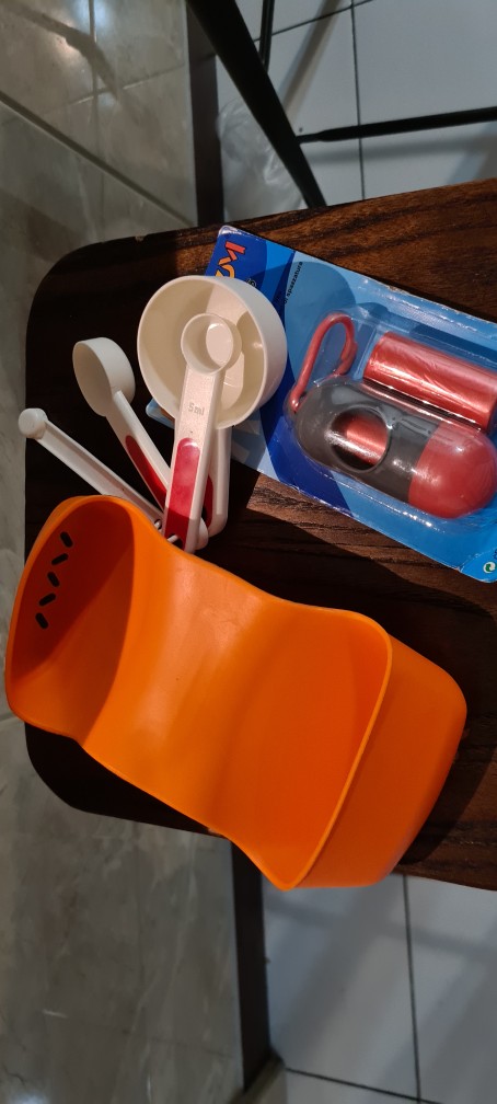 Bjaaan Tempat Spons Cuci Piring Peralatan Dapur, Orange