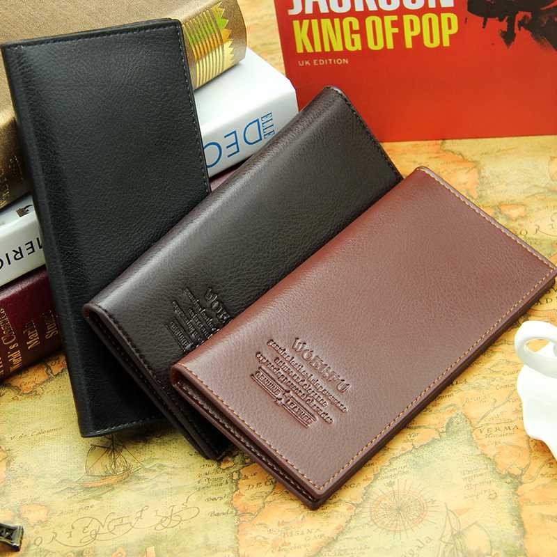 Terbaru!! Rhodey Dompet Kulit Pria Model Clutch - CKQBN 2 Warna Hitam / Coklat