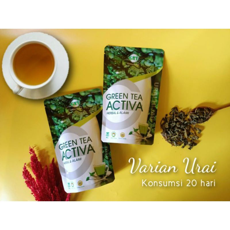 

PELUNTUR LEMAH BERLEBIHAN GREEN TEA ACTIVA