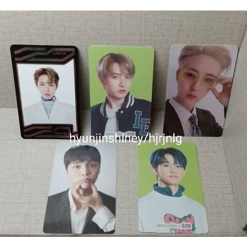 RENJUN JOHNNY NCT DREAM 127 PHOTOCARD UC AGENT LEMONILO DICON OFFICIAL
