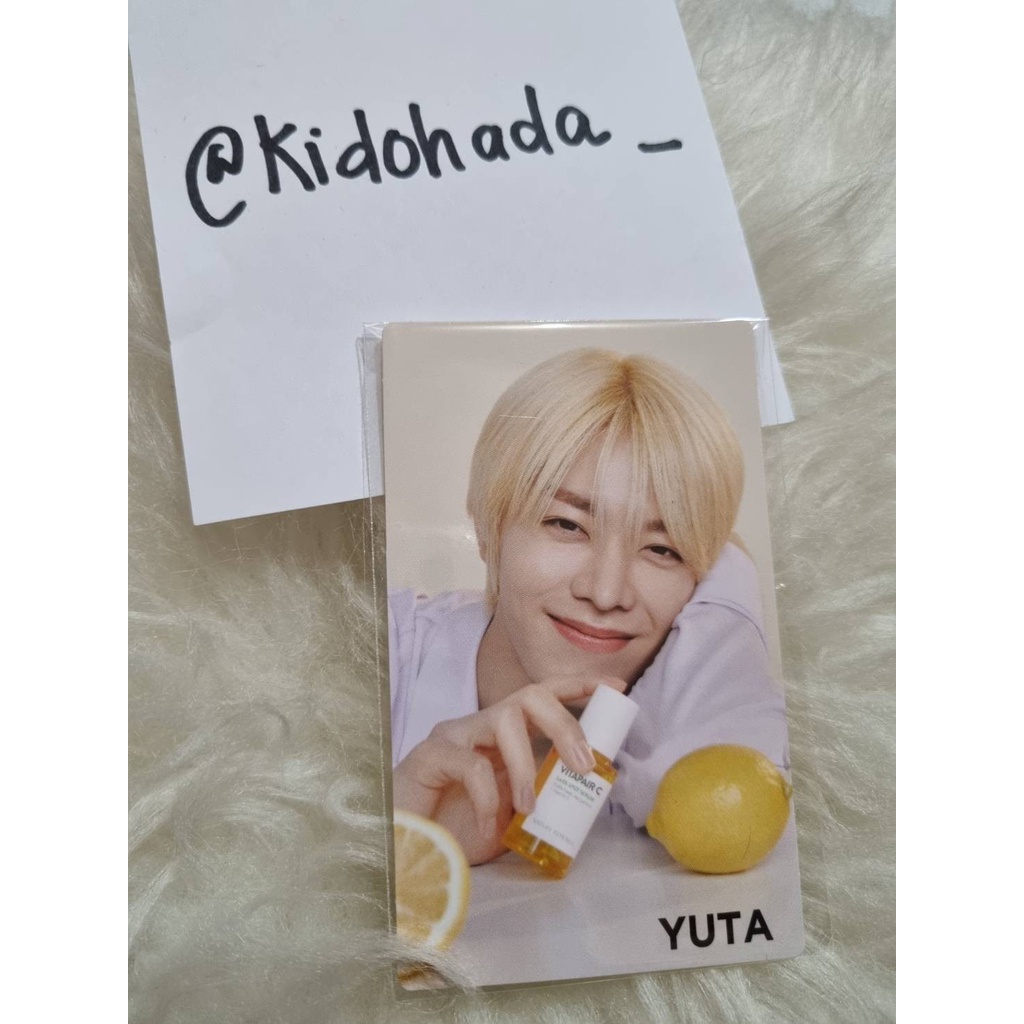 READY STOCK - PHOTOCARD NCT 127 NATURE REPUBLIC "VITAPAIR" YUTA