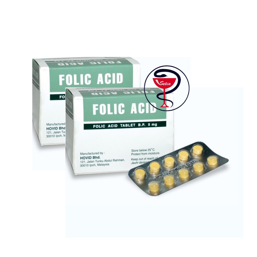 FOLIC ACID 1 MG TABLET