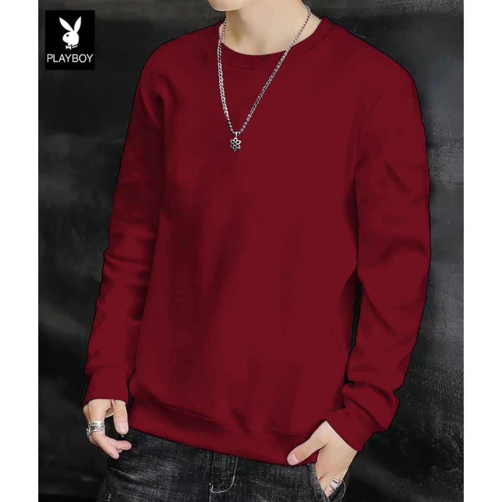 Sweter Pria / Sweter Murah / Sweater POLOS / T-Shirt Pria Jumbo