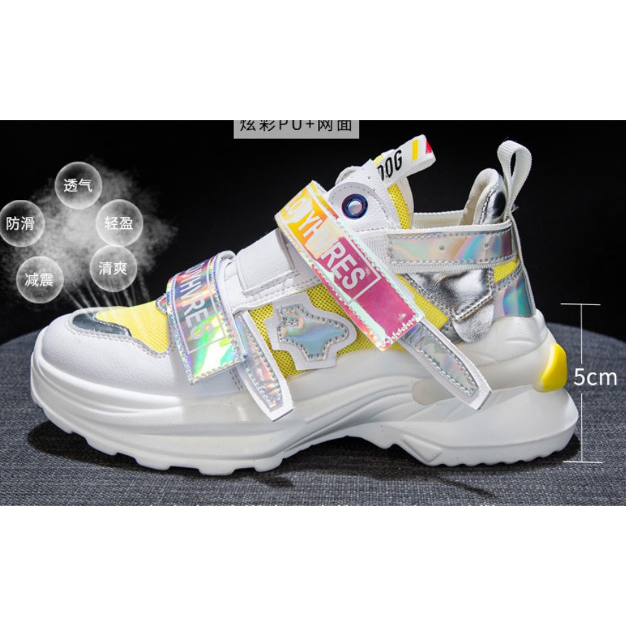 Sepatu Sneakers Import TW07-25  Olahraga Kasual Outdoor Fashion Running Shoes Sneakers Wanita[FREE BOX]