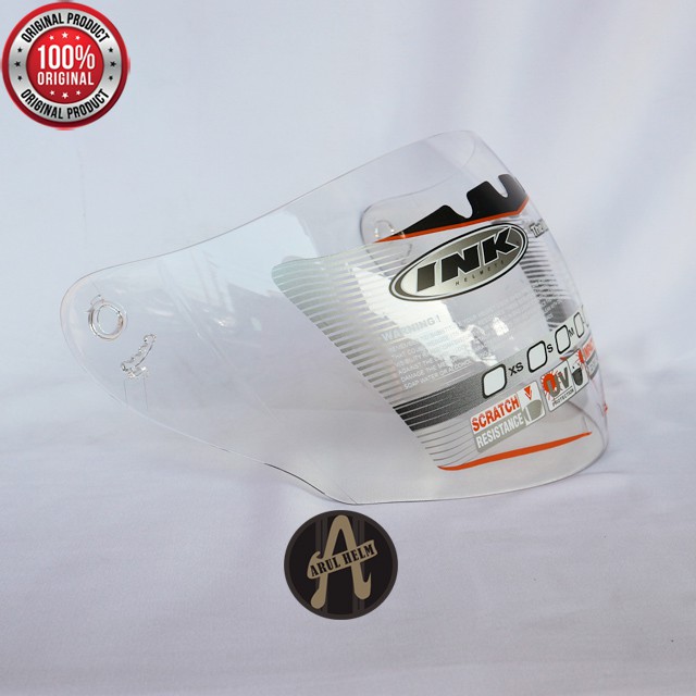KACA HELM INK CENTRO ORIGINAL PUTIH