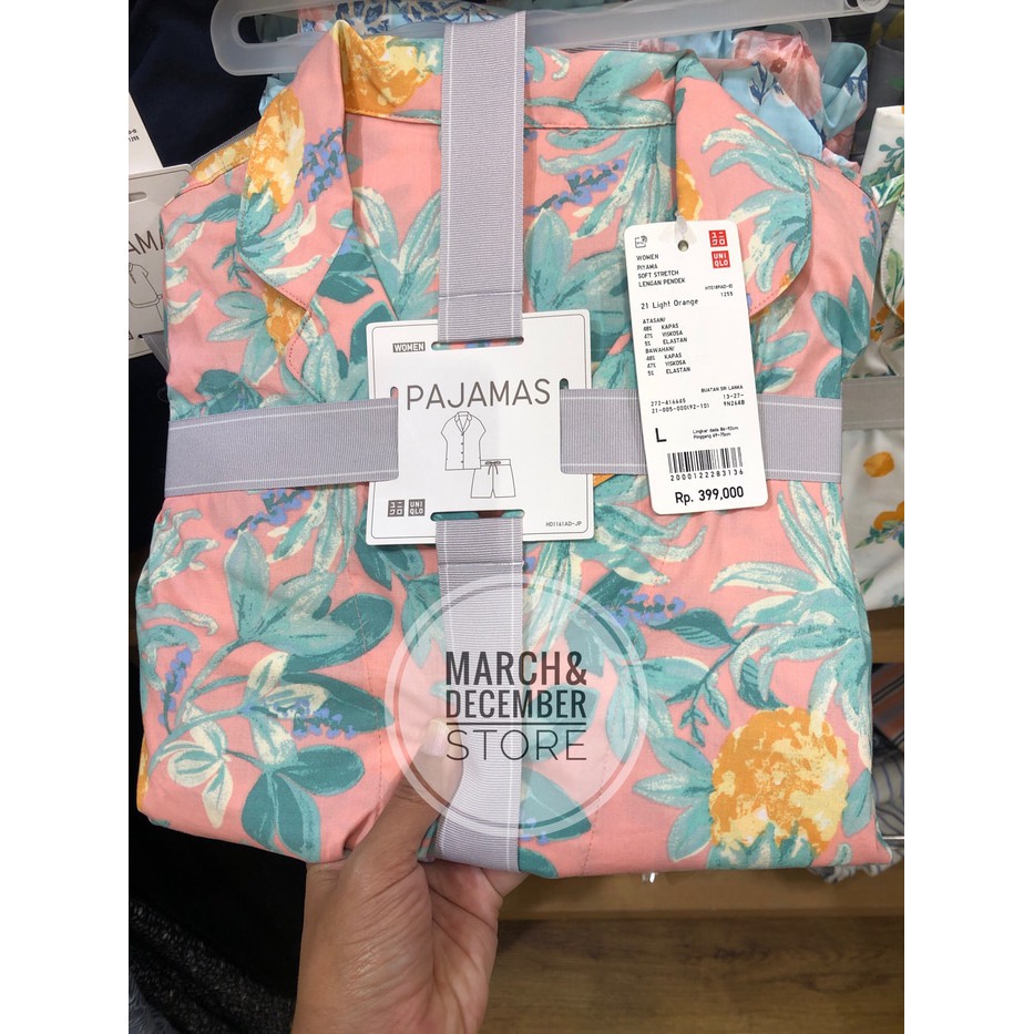 Pajamas - Daster - Piyama Uniqlo Pajamas / Piyama Wanita Produk Terbaik