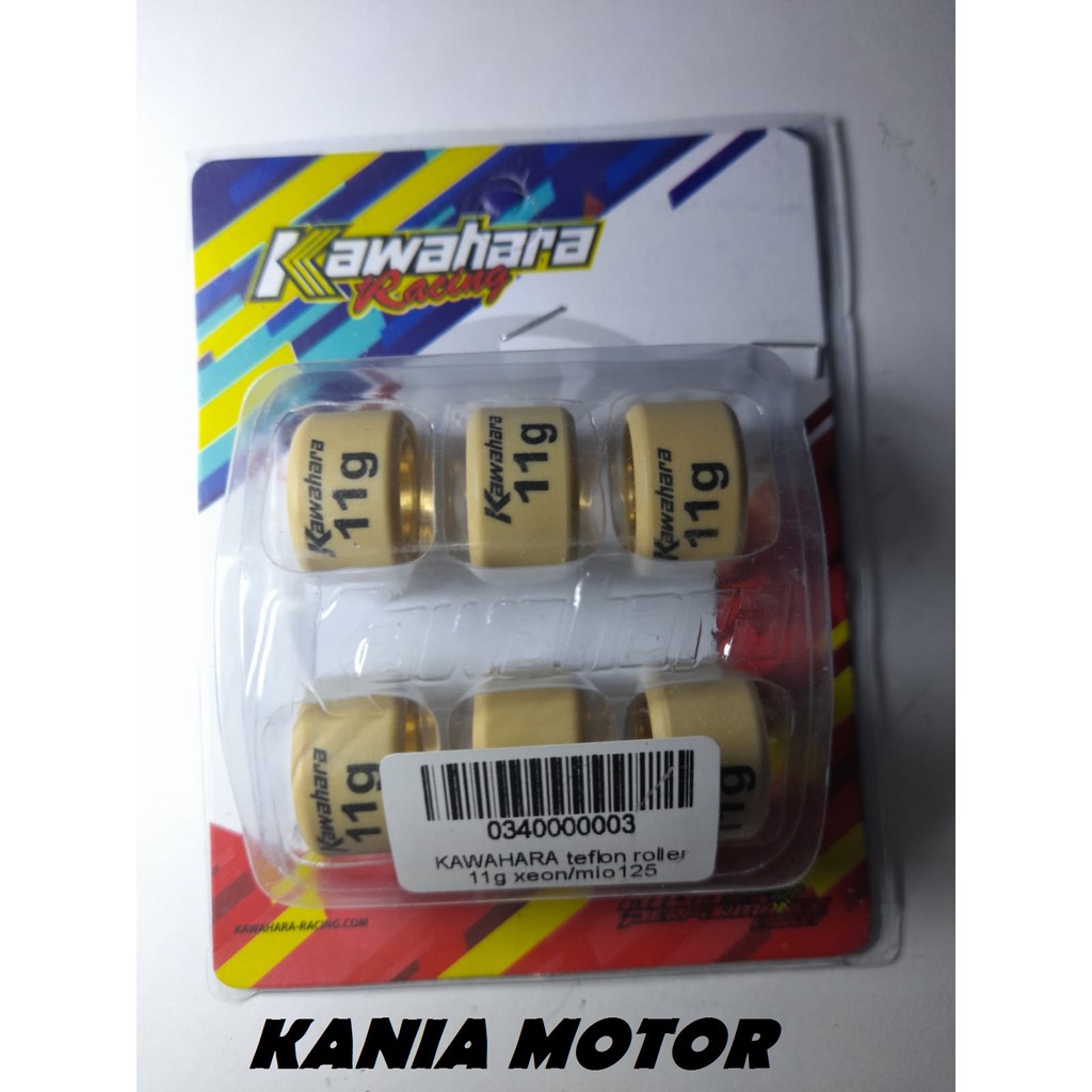 ROLLER RACING KAWAHARA NMAX AEROX MIO M3 SOUL GT XEON RC 125 11 GRAM