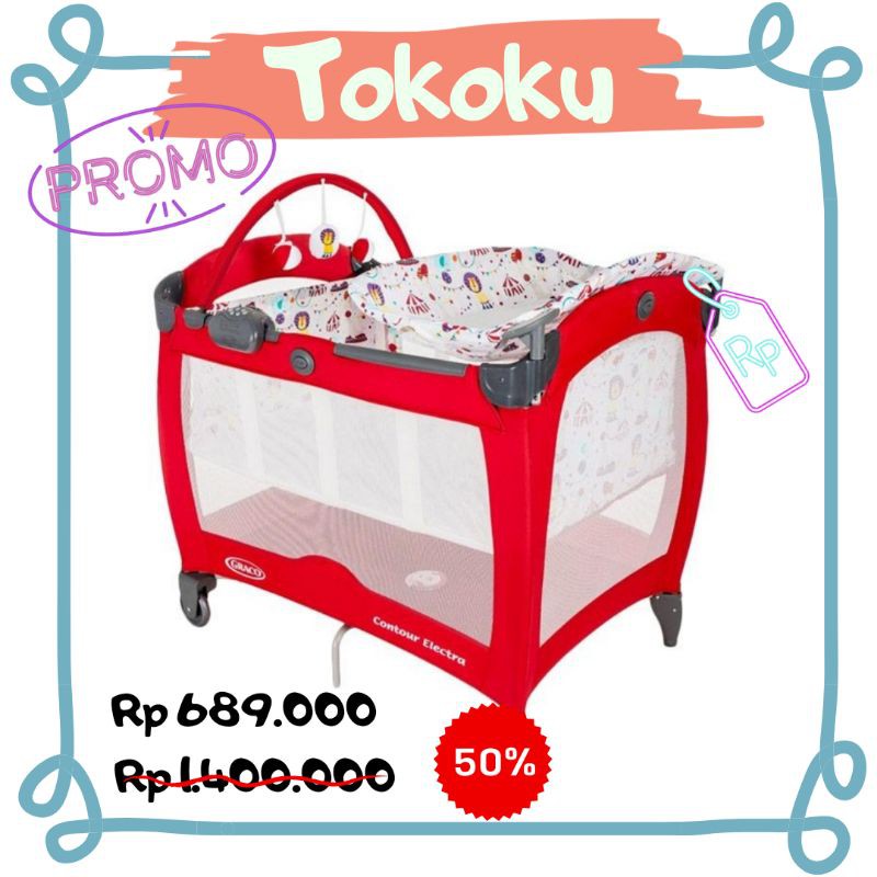 graco box bayi/graco/kasur bayi/contour electra circus