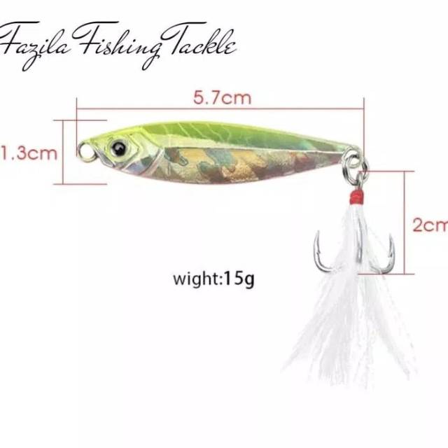 Umpan Pancing Metal Jig 15 Gram