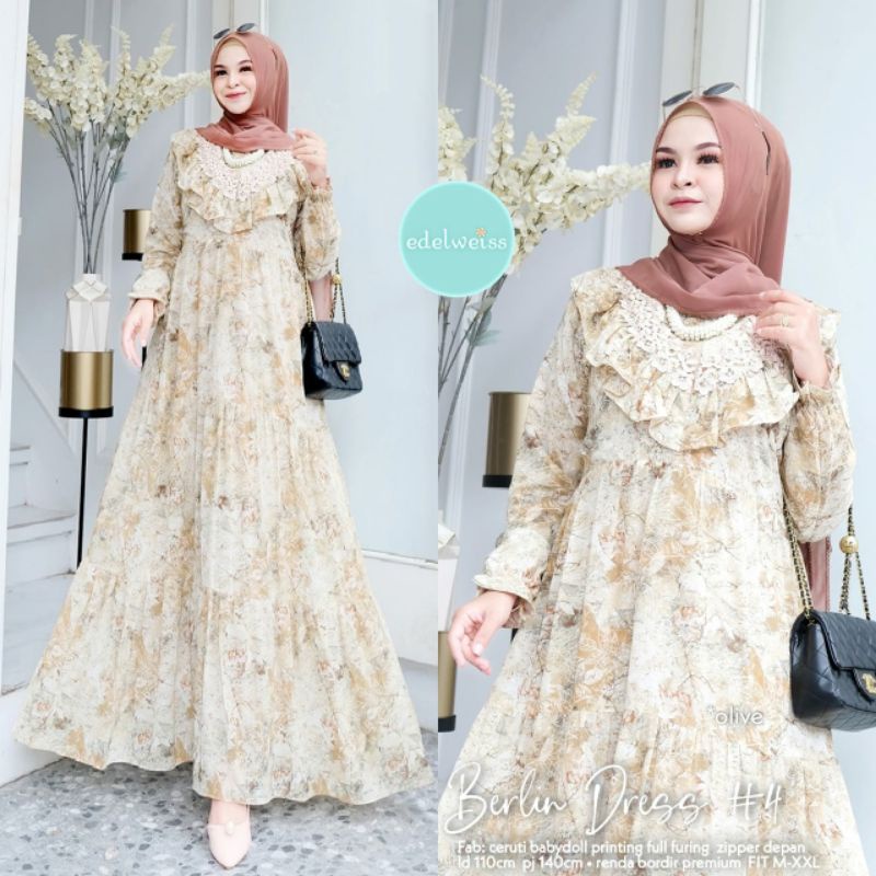 BERLIN DRESS #4 ORI EDELWEISS