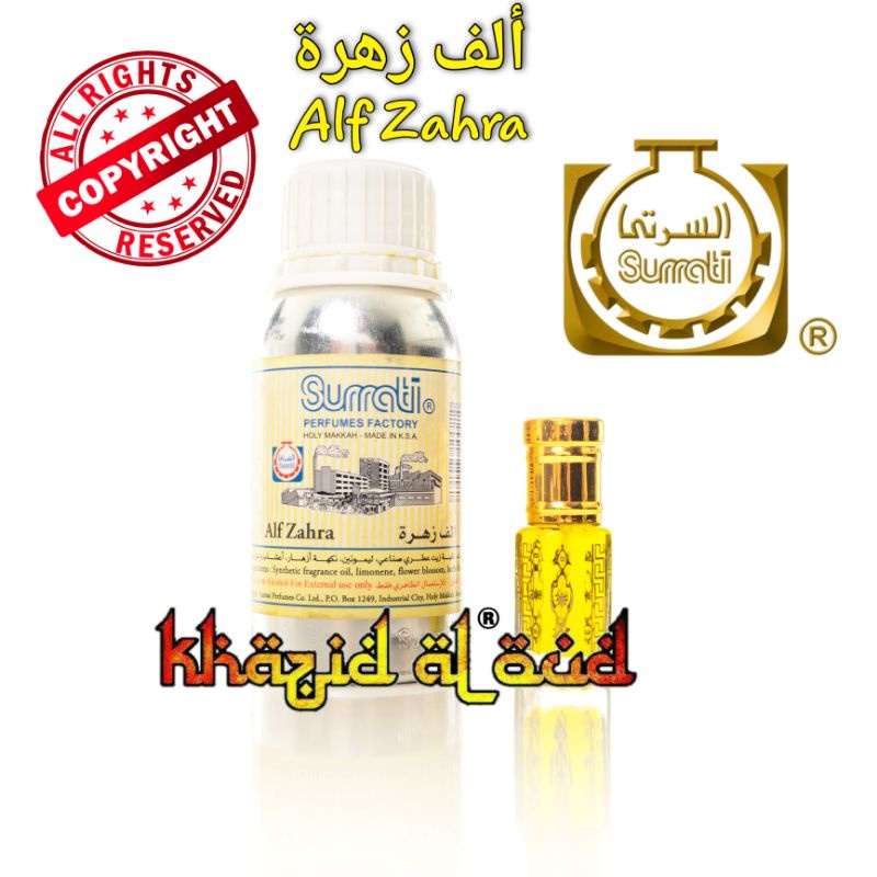Khazid Al Oud - Parfum Alf Zahra Surrati Original | Parfum Seribu Bunga | Parfum Arab