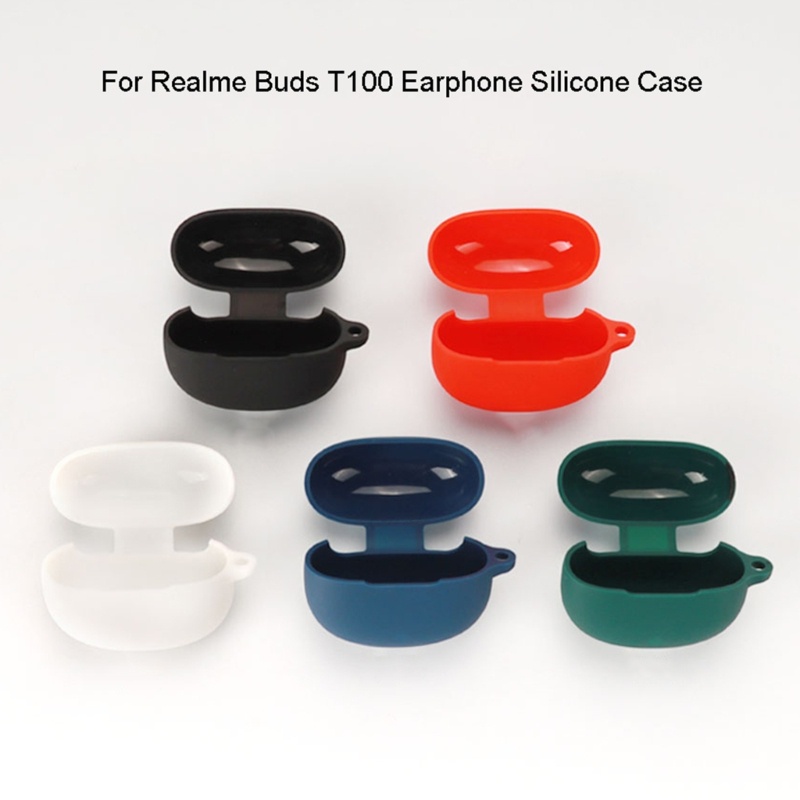 Cre Case Charger Wireless Earbud Lucu 5 Warna Dengan Lubang Untuk Buds T100