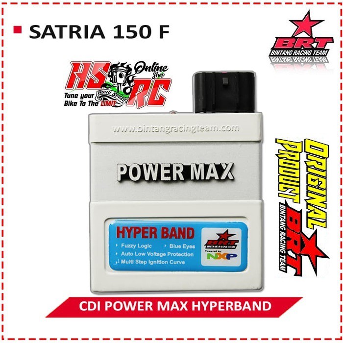 CDI Racing BRT POWER MAX HYPERBAND Suzuki Satria FU 150 F Lama Harian Balap Tune Up CDI FU Lama