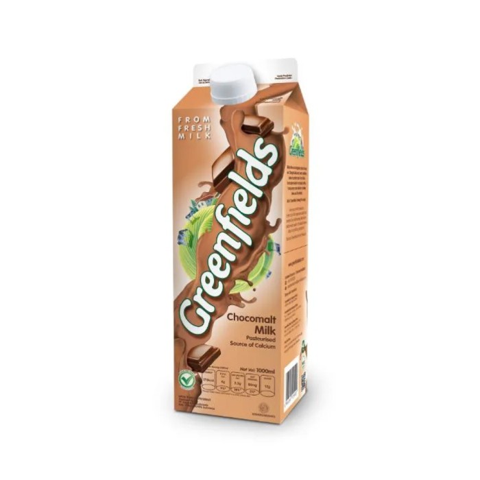Greenfields UHT Chocomalt Milk 1 liter