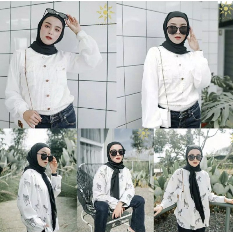Hijab Segitiga Instan Inner Bawal 2 Layer